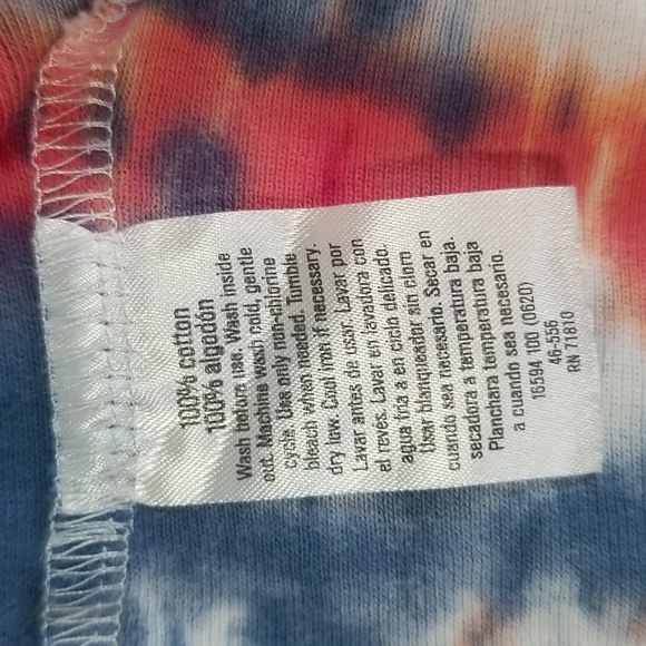 BABY ONSIE BR GERBER 6- 9MONTHS TIE-DYED ORGANIC COTTON - Picture 6 of 6